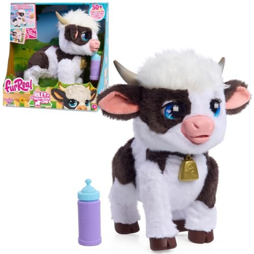 Riley the Feed & Follow Cow